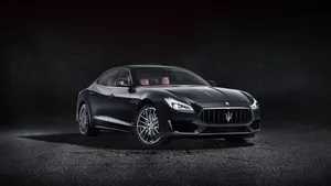 Black Maserati 4k Wallpaper