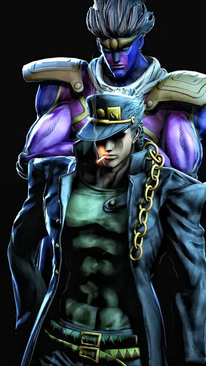 Jotaro Kujo (JoJo's Bizarre) Mobile Live Wallpaper