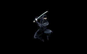 Black Ninja Clipart Wallpaper