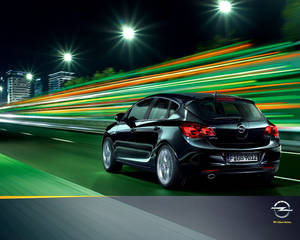 Black Opel Astra Wallpaper