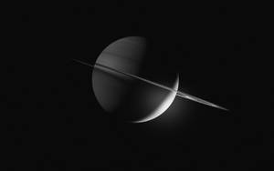 Black Planet Saturn Wallpaper