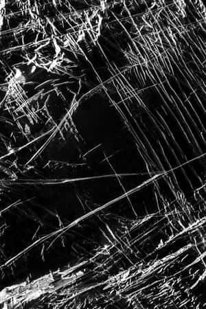Black Plastic With Scratches Wallpaper