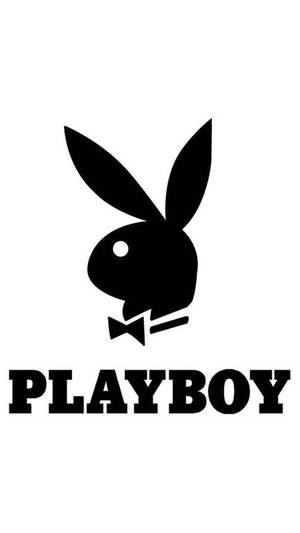 Black Playboy Logo Wallpaper