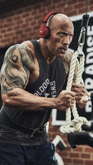 Black Project Rock Sando Wallpaper