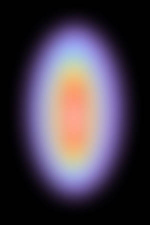 Black, Purple, And Orange Aura Aesthetic Wallpaper