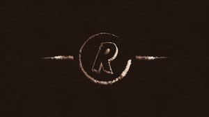Black R Alphabet Wallpaper