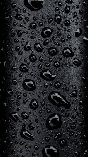 Black Raindrops Most Beautiful Rain Wallpaper