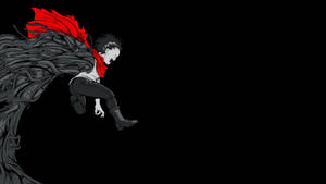 Black Red Akira Tetsuo Fan Art Wallpaper