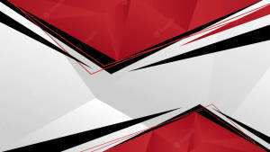 Black, Red And White Sharp Abstract Wallpaper