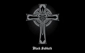 Black Sabbath Cross Logo Wallpaper