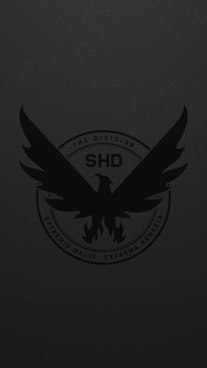 Black Shd The Division Phone Logo Wallpaper