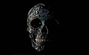 Black Skeleton Craft Wallpaper