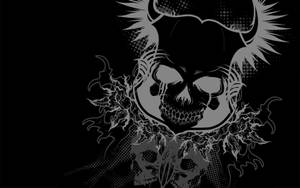 Black Skull Big Wallpaper