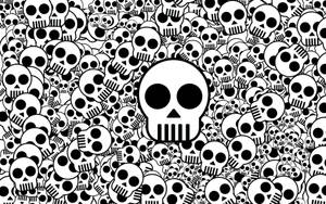 Black Skull Collection Wallpaper