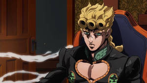 Black Suit Giorno Giovanna Wallpaper