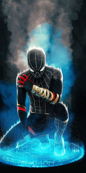 Black Suit Spider Man 4k Wallpaper