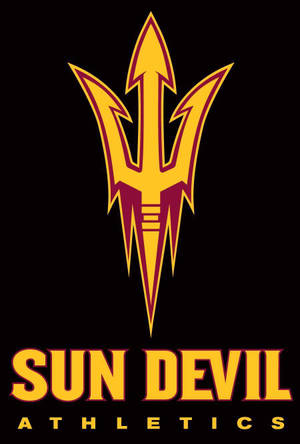 Black Sun Devil's Fork Arizona State University Wallpaper