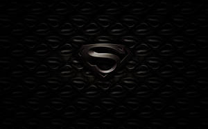 Black Superman Symbol Iphone Wallpaper