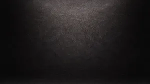 Black Texture Leather With Lighting Wallpaper