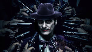 Black Ultra Hd Joker As A Gangster Wallpaper