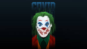 Black Ultra Hd Joker For Covid Awareness Wallpaper