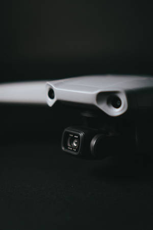 Black Webcam Lens Gray Drone Wallpaper