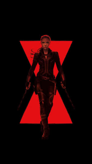 Black Widow X - Men Png Wallpaper