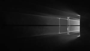 Black Windows 10 Hd Logo Wallpaper
