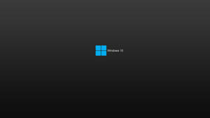 Black Windows 10 Hd Simple Background Wallpaper