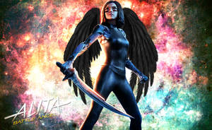 Black Wings Alita: Battle Angel Wallpaper