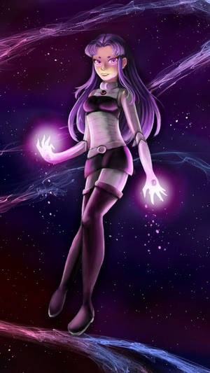 Blackfire In The Galaxy Wallpaper