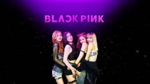 Blackpink Cute Group Photo Boombayah Era Wallpaper