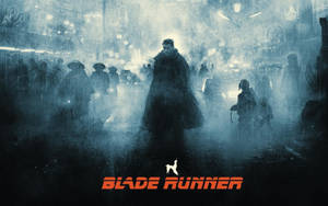 Blade Runner 2049 Digital Cartoon Wallpaper