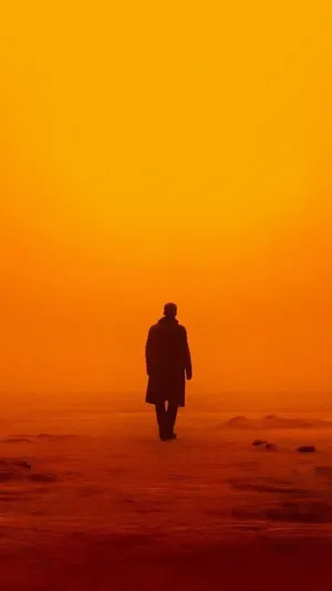 Blade Runner 2049 K In Desert Wallpaper