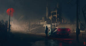Blade Runner 2049 Officer K Factory Wallpaper
