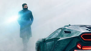 Blade Runner 2049 Ryan Gosling Flying Car Wallpaper
