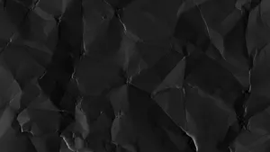 Blank Black With Crumpled Design Wallpaper