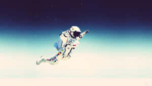 Blastoff! Explore The Final Frontier As An Astronaut Wallpaper