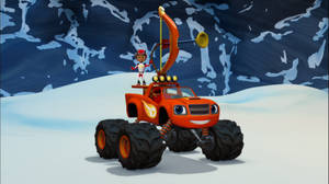 Blaze And The Monster Machines Bow Wallpaper