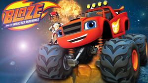 Blaze And The Monster Machines Galaxy Wallpaper