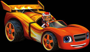 Blaze And The Monster Machines Racer Wallpaper