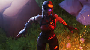 Blaze Fortnite Outfit Preparing To Move Wallpaper