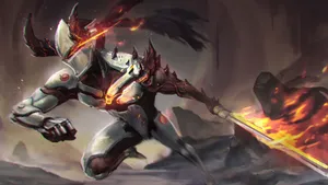 Blazing Genji Shimada Overwatch Wallpaper