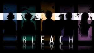 Bleach Characters Silhouette Wallpaper