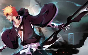 Bleach Ichigo Dual Blade Wallpaper