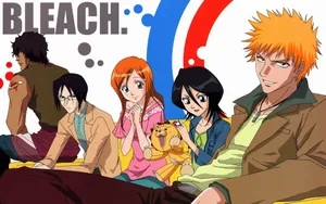 Bleach Ichigo Friends Wallpaper