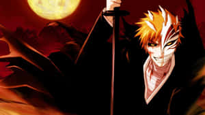 Bleach Ichigo Half Hollow Pc Wallpaper