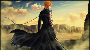 Bleach Ichigo In Desert Wallpaper