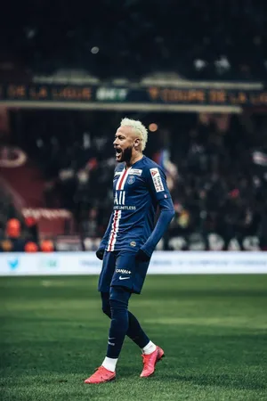 Bleached Haired Neymar Jr Wallpaper