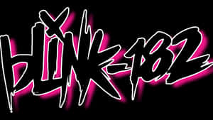 Blink182 Logo Neon Style Wallpaper